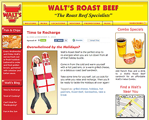 Walt's Roast Beef Blog